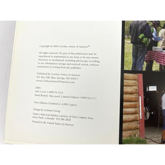 Cowboy Artists of America Paperback 39th Phoenix Art Museum 2004 First Edition - Picture 8 of 14